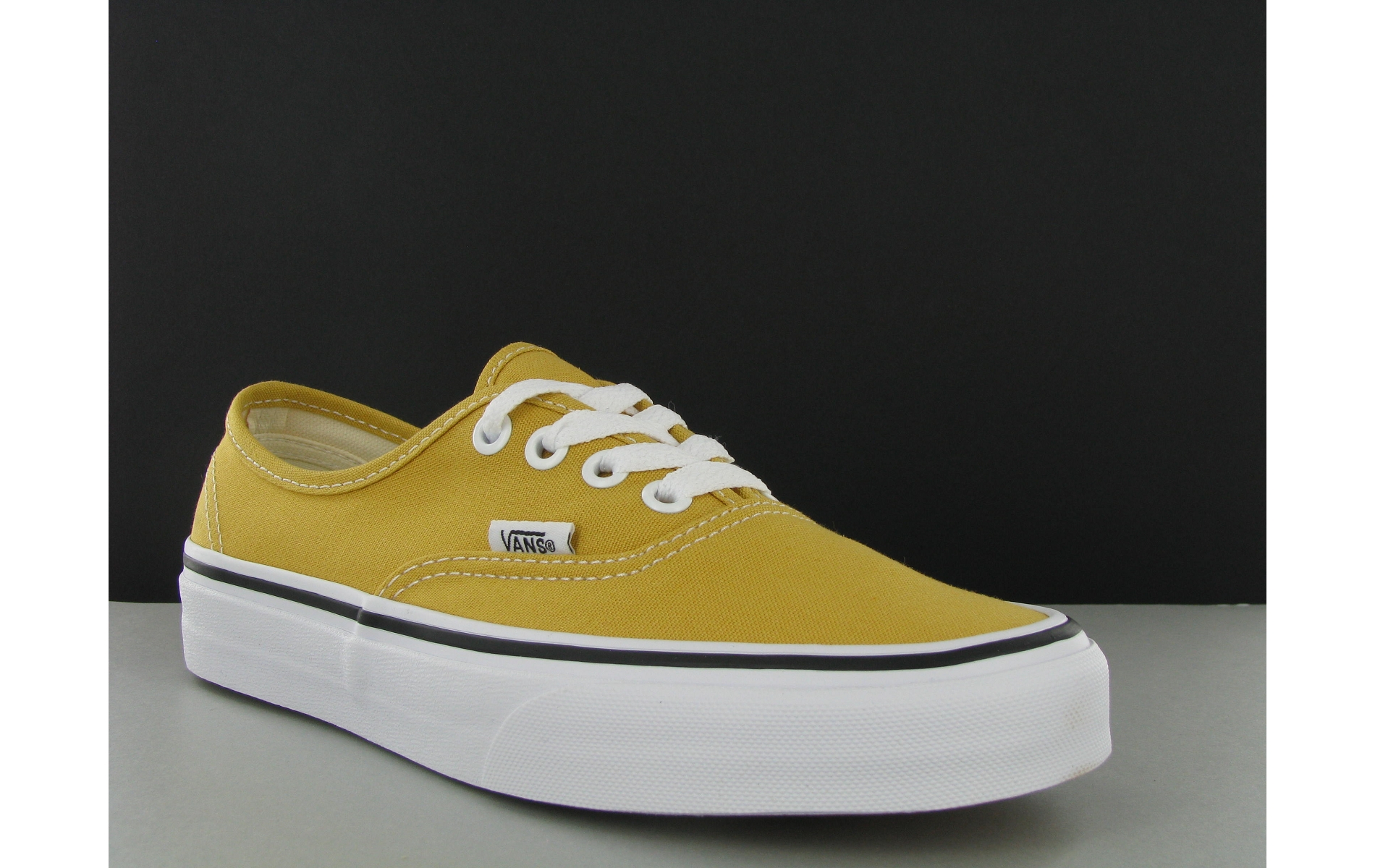 vans jaune carreaux