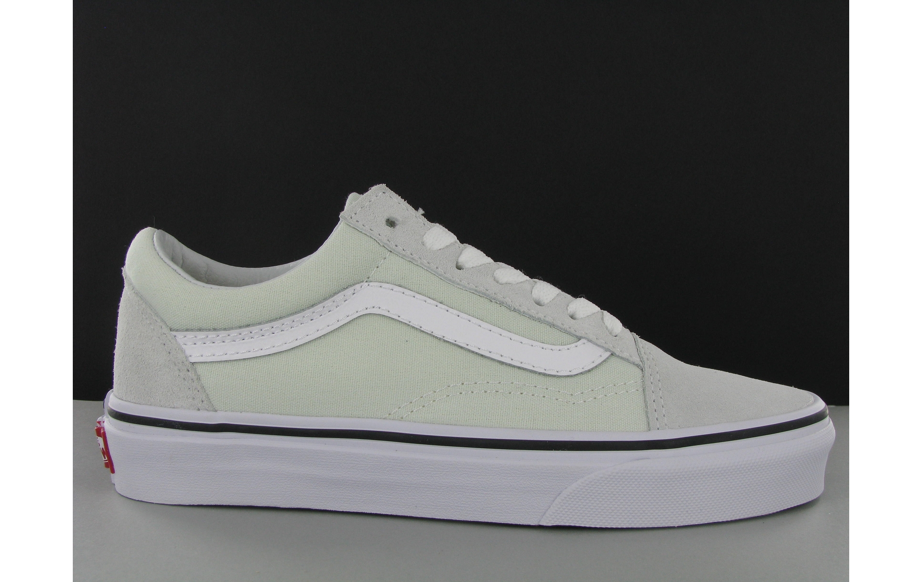 vans gris vert
