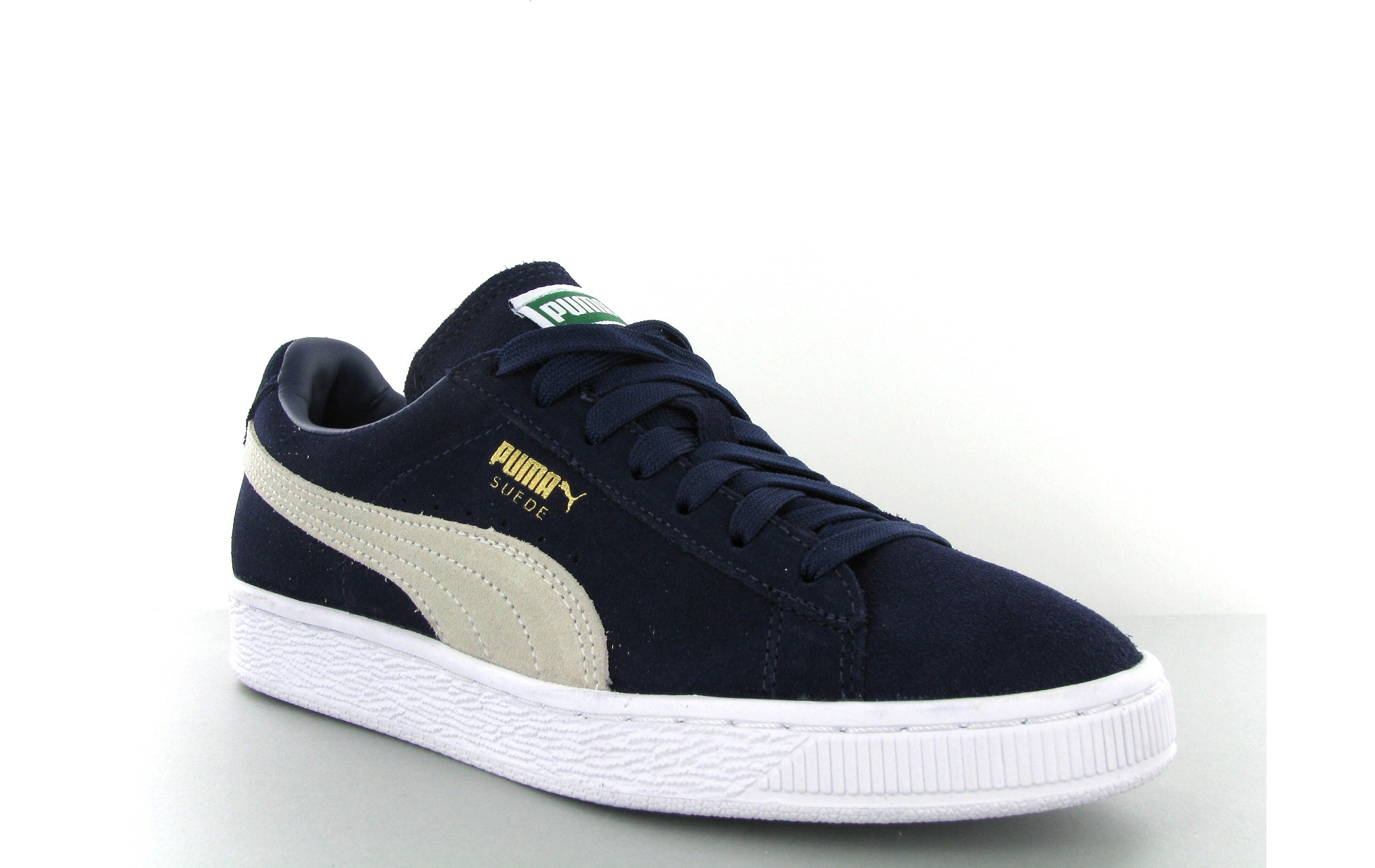 puma suede bleu femme