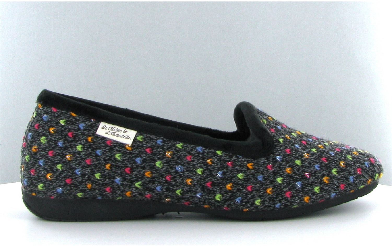 La maison de l espadrille 6148 noir