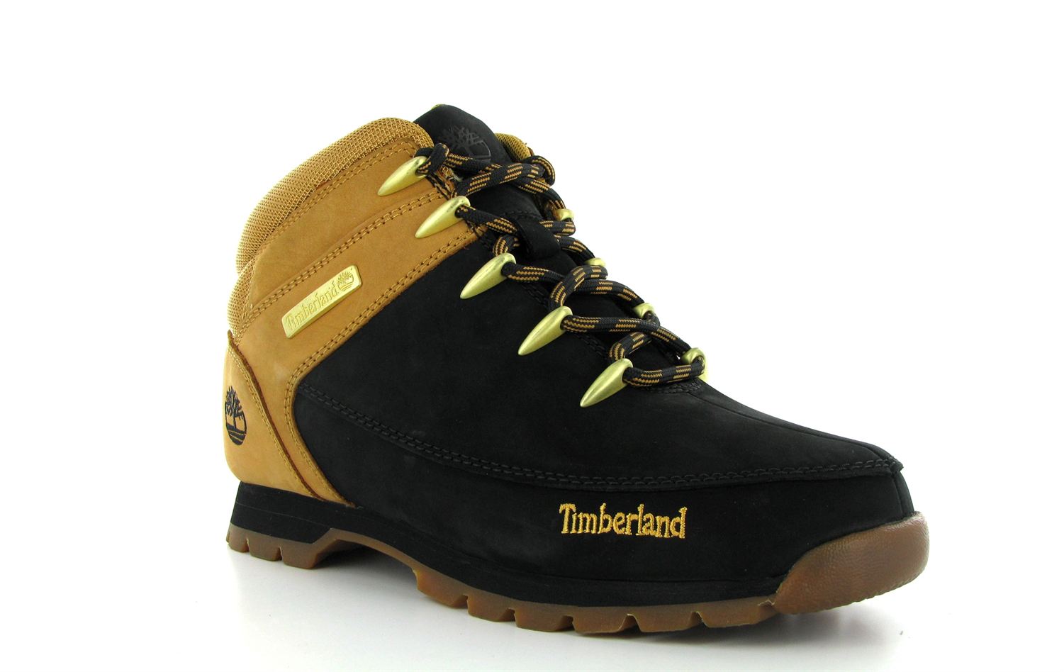 timberland euro sprint noir et or