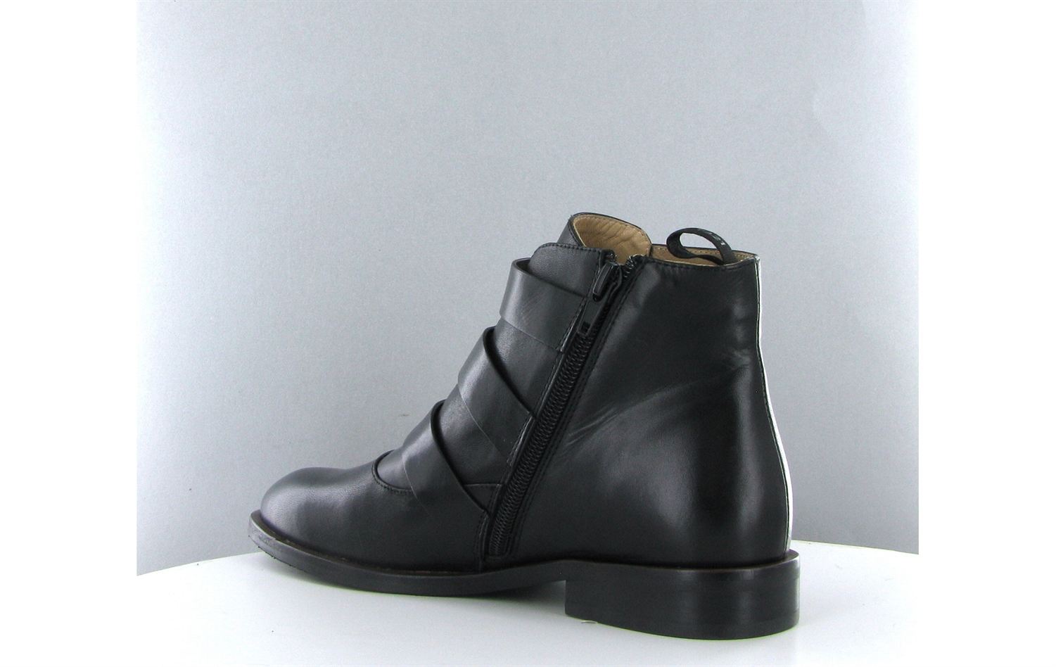 Sandales JB MARTIN Pointure 38 - Cuir Daim Vert Kaki - Semelle Caoutchouc - Occasion