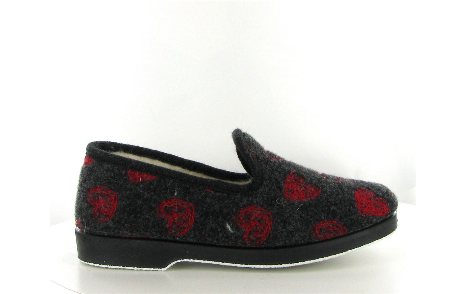 La Maison De L Espadrille 7629 Coeur Noir La Maison De L Espadrille 7629 Coeur Noir