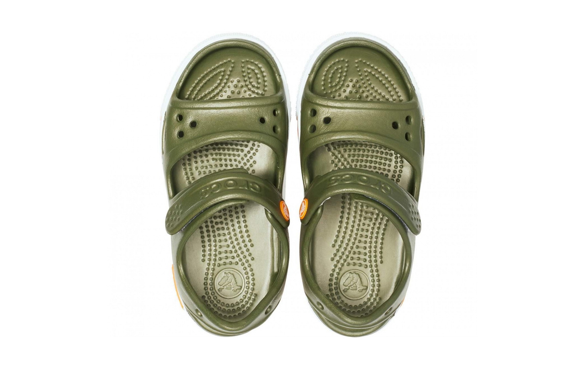  Crocs  crocband ii sandal ps kaki 