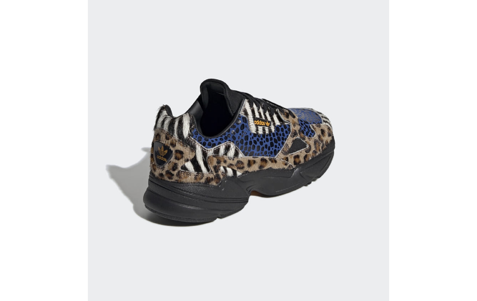 Adidas falcon w leopard deals