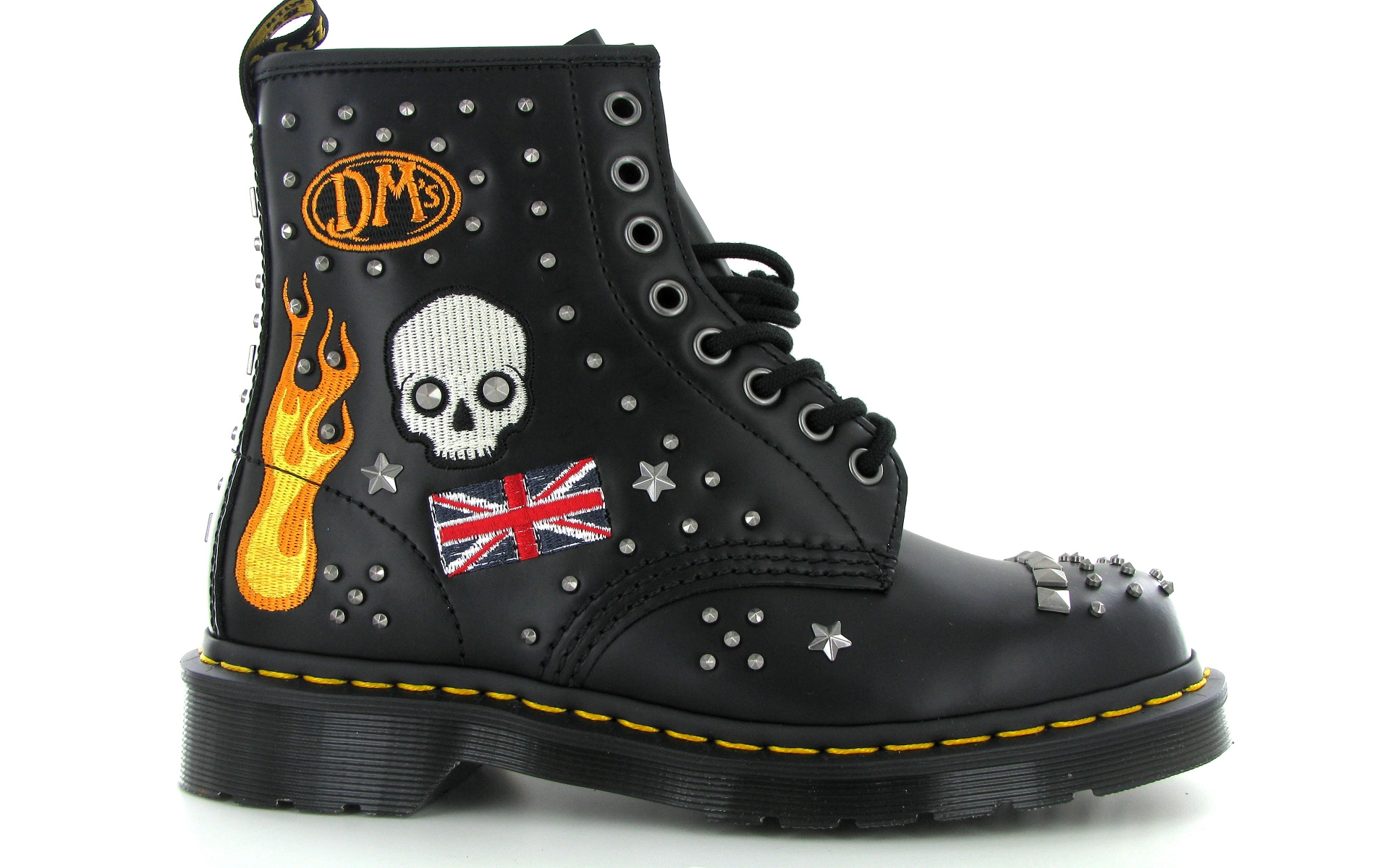 doc martens 1460 black smooth