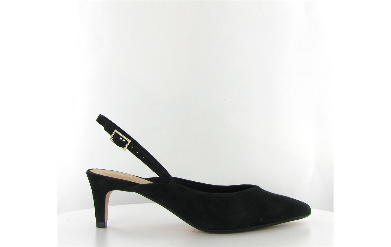 Clarks Freva55 Womens Wide Fit Court Shoes 37 EU Marine