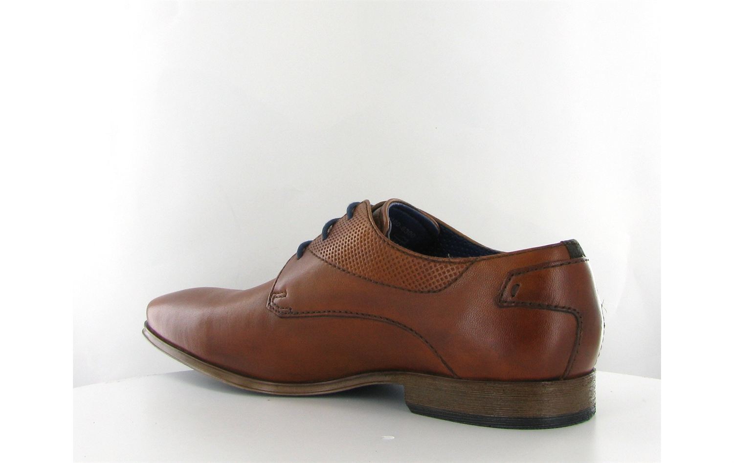 Bugatti Homme Morino I Chaussures à Lacets - Cuir Marron Cognac