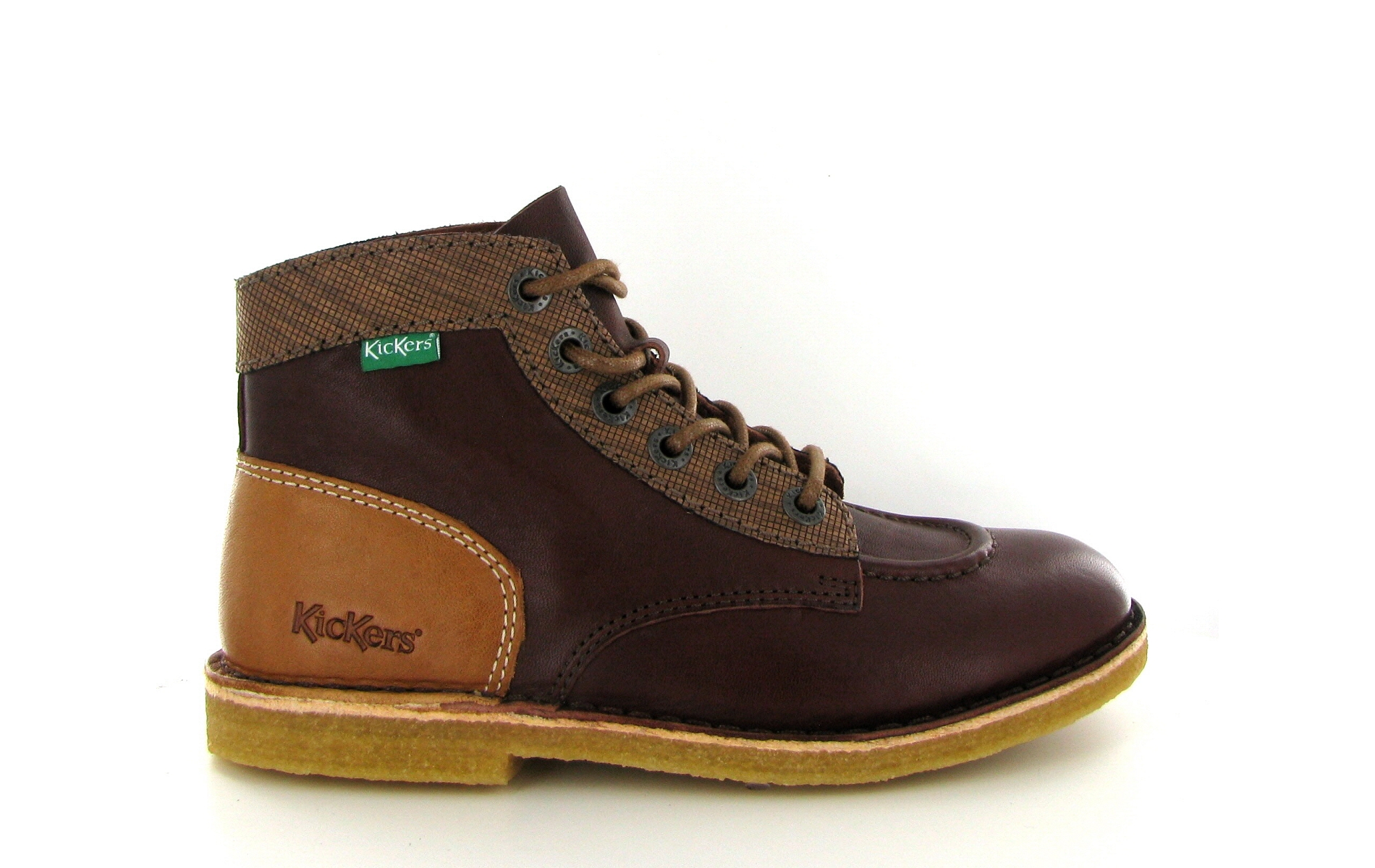 kickers kickstoner marron