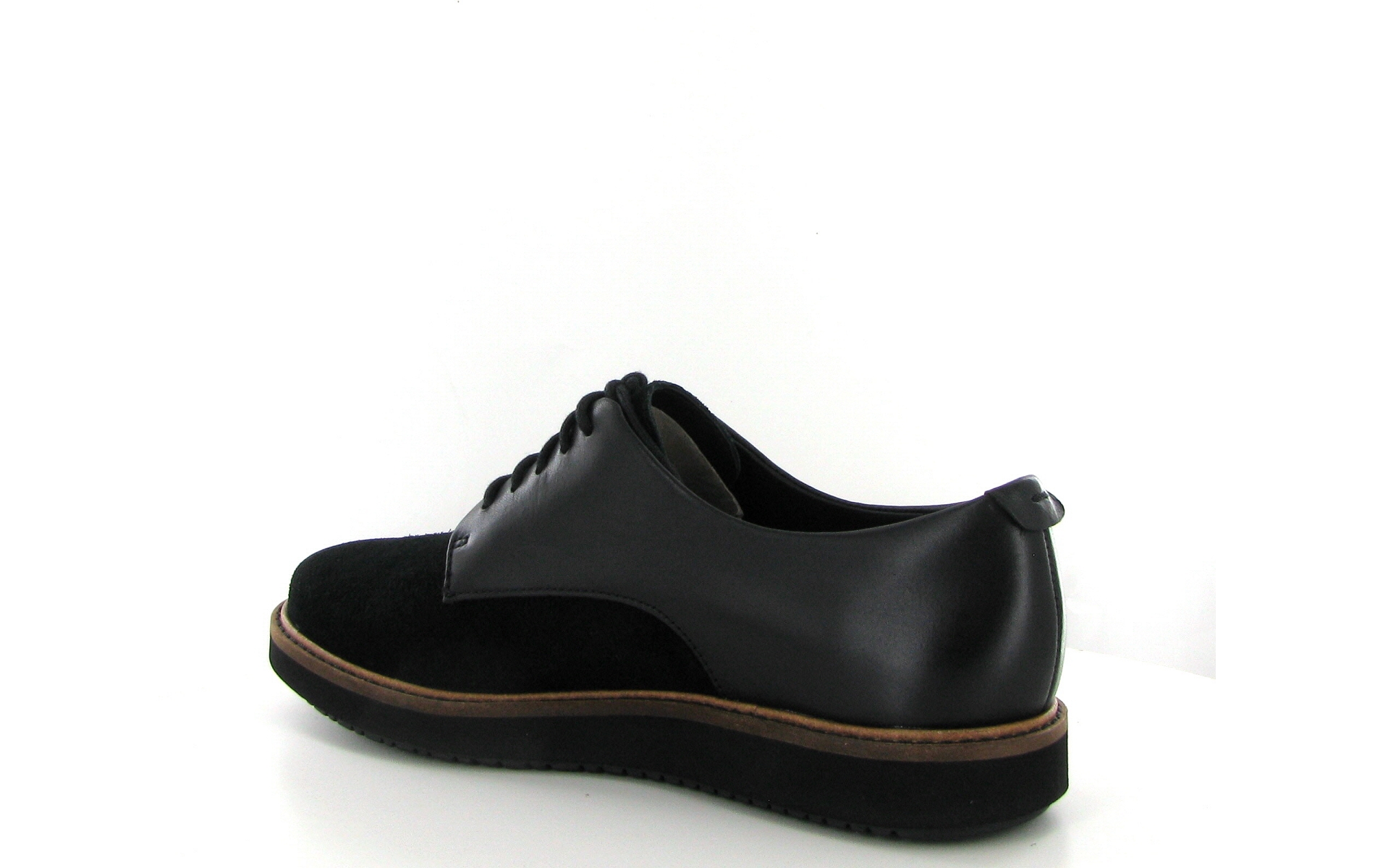 glick darby black leather