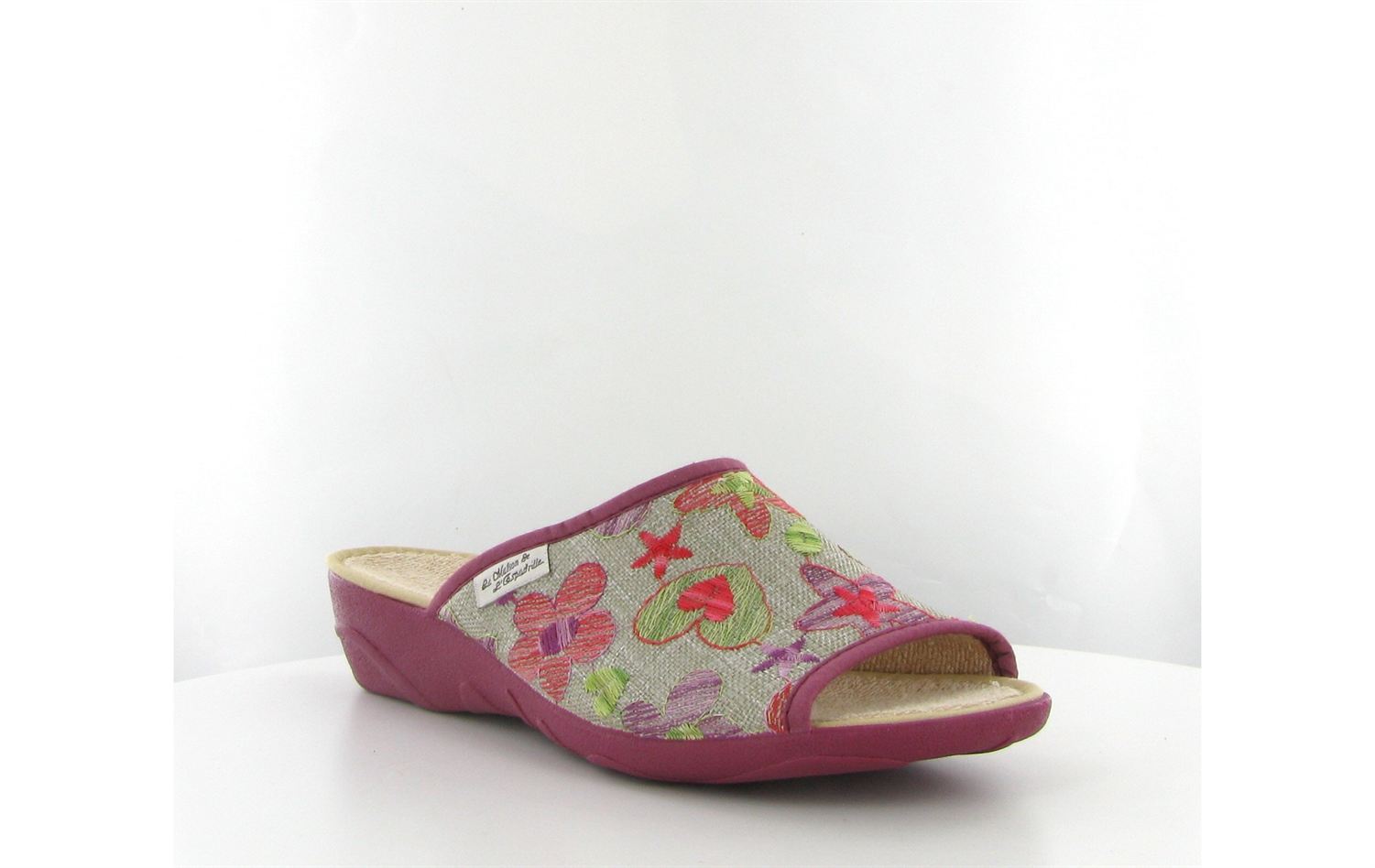 Fuschia Clutch Espadrille main image 0